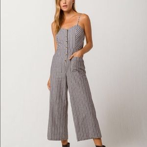 Full pant gray romper